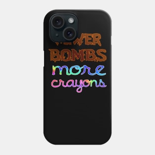 fewer bombs Phone Case