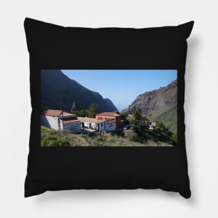 House in Tenerife Canary islands Pillow