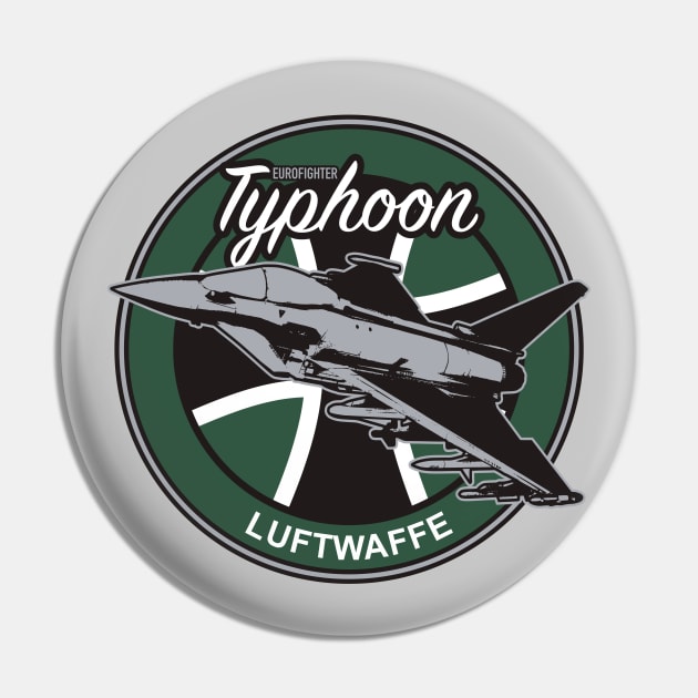 Luftwaffe Eurofighter Typhoon Pin by Tailgunnerstudios