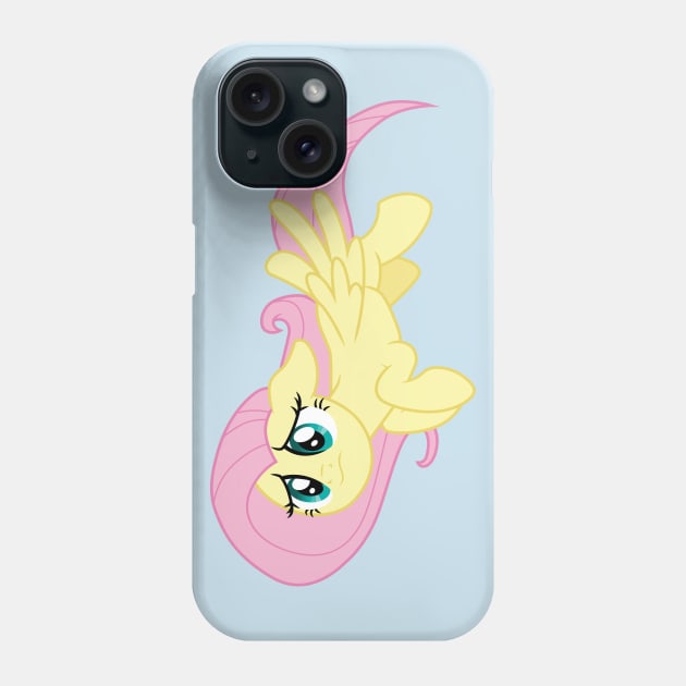 Fluttershy flying Phone Case by CloudyGlow