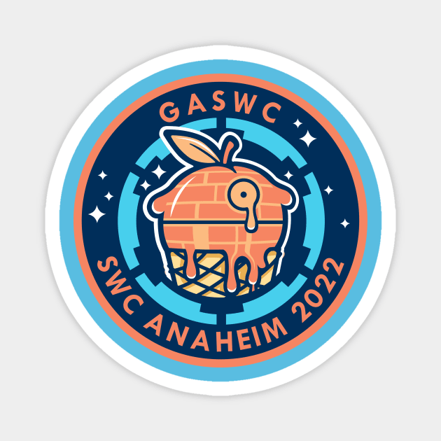 GASWC SWC Anaheim 2022 Ice Cream Magnet by GASWC