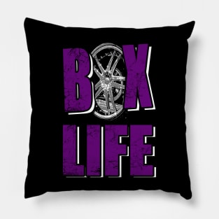 Box Life Purple Pillow