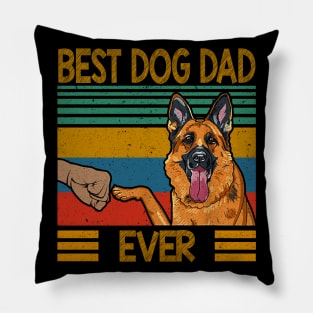 BEST DOG DAD EVER Pillow