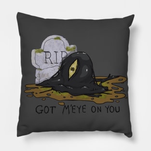 Tar Slime monster Pillow