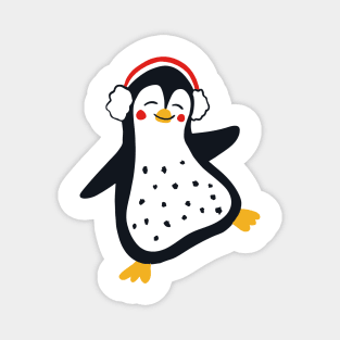 Dancing Penguins, Blue Magnet