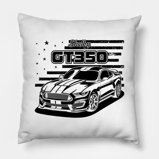 Shelby GT350 Pillow by WINdesign