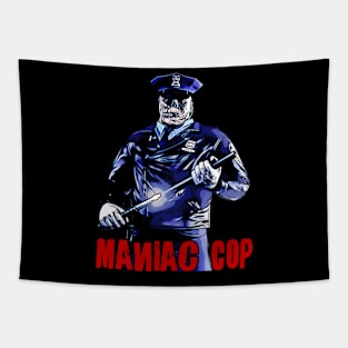 Nightmare Enforcer: Maniac Cop T-Shirt - Streets of Justice Edition Tapestry