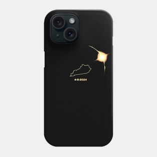 Solar Eclipse 2024 Kentucky Phone Case