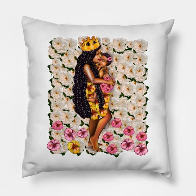 The best Mother’s Day gifts 2022, Mother and baby, Queen Mother mama mom -  mother and child in loving embrace. Mother’s Day Pillow by Artonmytee