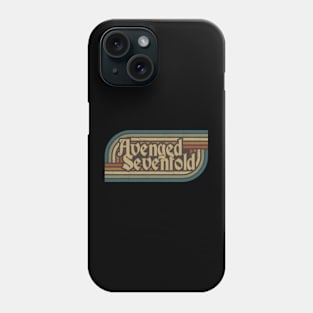 Avenged Sevenfold Vintage Stripes Phone Case