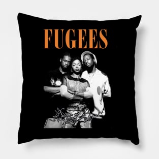 Lauryn Hill Fugees The Famous Vintage Retro Rock Rap Hiphop Pillow