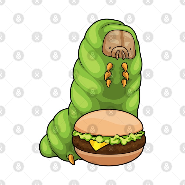 Caterpillar Cheeseburger by Markus Schnabel