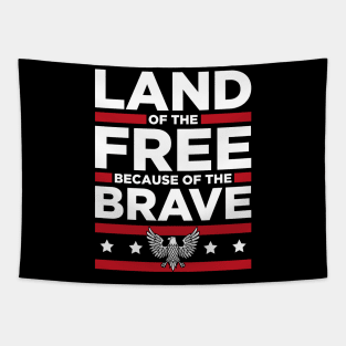 4th July - Land of the Free because of the Brave Tapestry