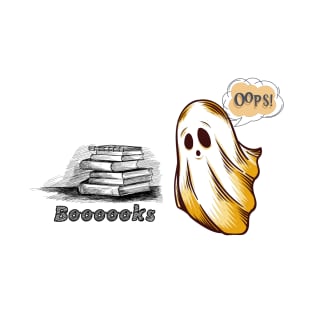 Read more books Cute horror Ghosts Read more boooooks Halloween T-Shirt