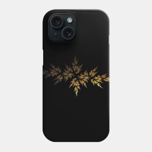 Gold and Silver Fern Phone Case