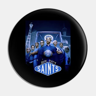 Sin City Saints Pin