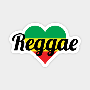 Reggae Heart Magnet