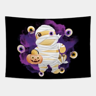 Halloween for Kids Candy Pumpkin Dinosaur Skull Spider Cute Cat Spooky Season Party Halloween For Babies Tapestry