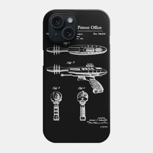 Laser Gun Toy Patent White Phone Case