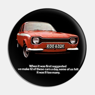 FORD ESCORT MK1 - advert Pin