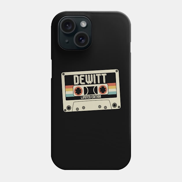 Dewitt - Limited Edition - Vintage Style Phone Case by Debbie Art