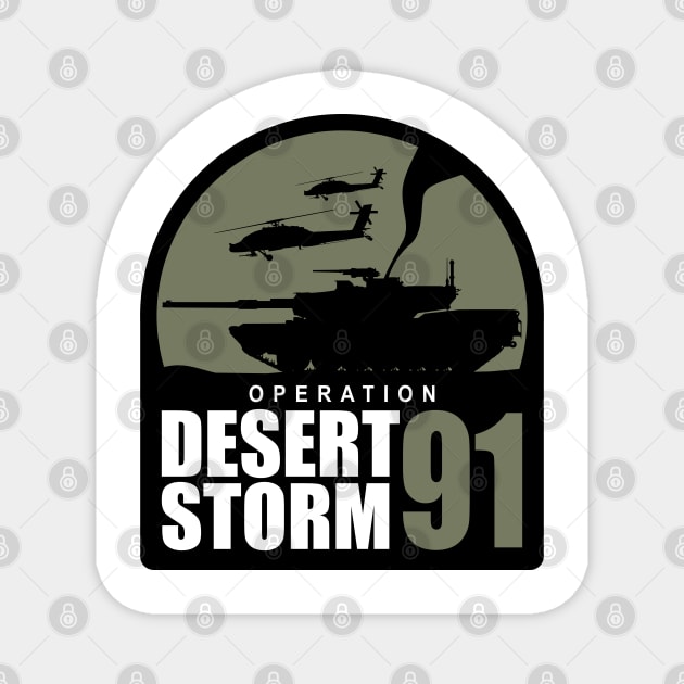 Operation Desert Storm 1991 Magnet by TCP