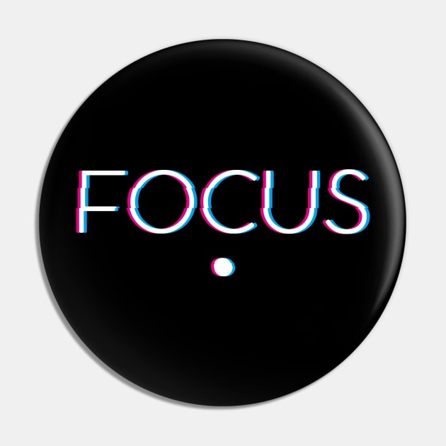 Focus Glitch Pin by Insomnia_Project