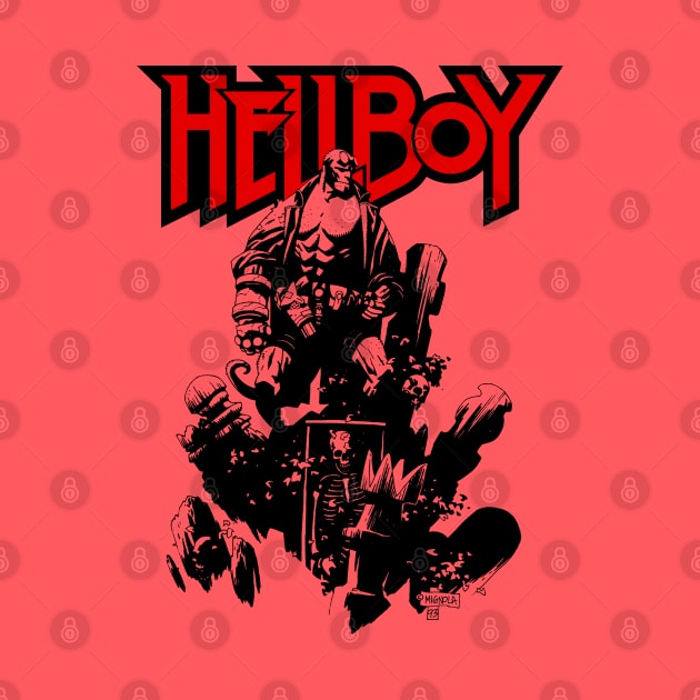 HELLBOY - Graveyard by ROBZILLA