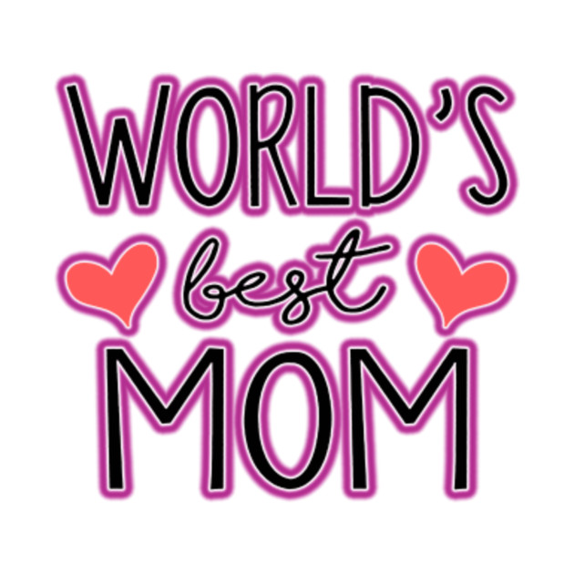 World's Best Mom Typography Tapestry TeePublic