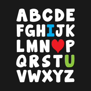 The alphabet T-Shirt