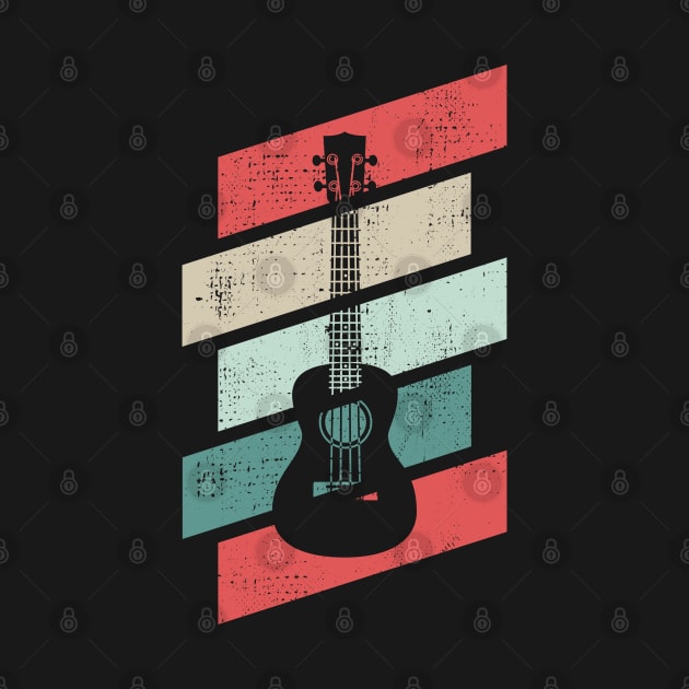 Retro Vintage Ukulele by nightsworthy