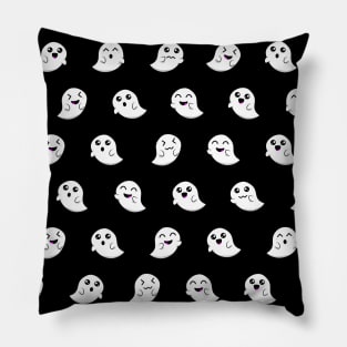 Cute Kawaii Ghosts Halloween Pillow