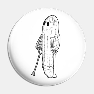 Injured Cactus Pin