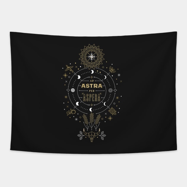 Ad Astra Tapestry by CatCoq