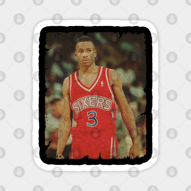 Allen Iverson Magnet by Wendyshopart