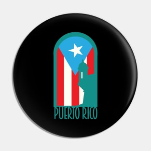 Puerto Rico Colonial Pin