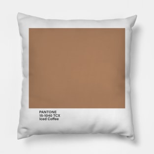 pantone 15-1040 TCX Iced Coffee Pillow