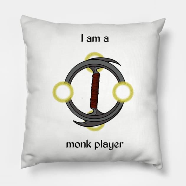 monks Pillow by Lycanne