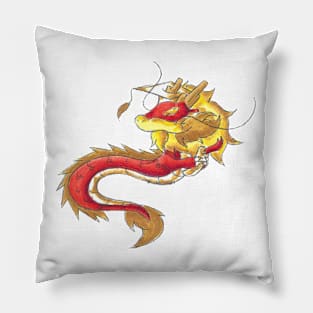 Eastern Dragon Grad Pillow