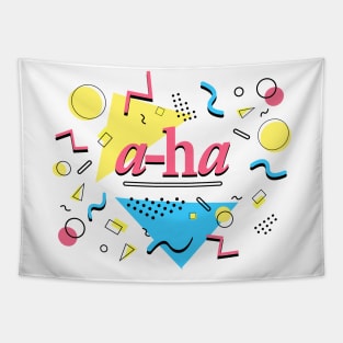 A-ha - 80s design Tapestry