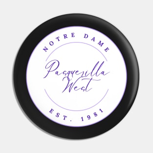 Pasquerilla West Notre Dame Pin