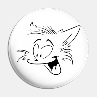 Happy cat Pin