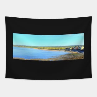 Lahinch Beach and Liscannor Bay on a Summer's Morning Tapestry