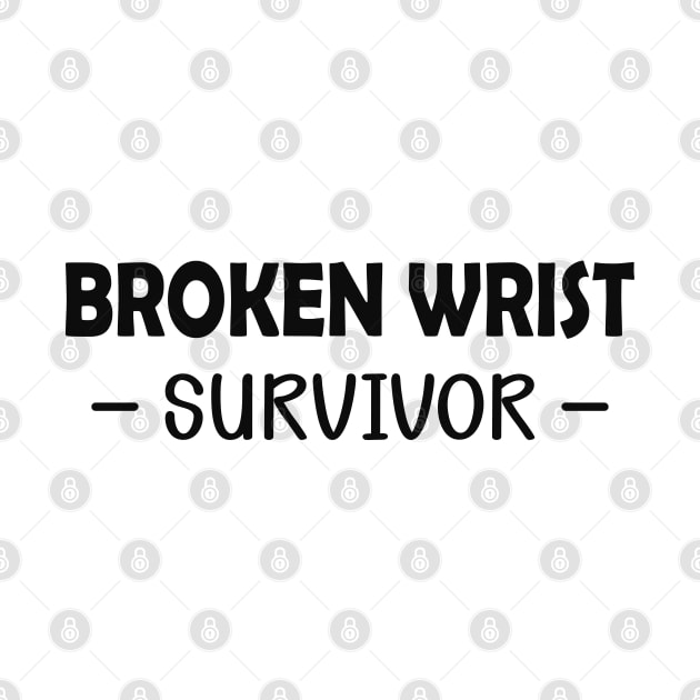 Broken wrist survivor by KC Happy Shop