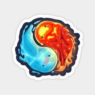 Yin-Yang Slime Magnet