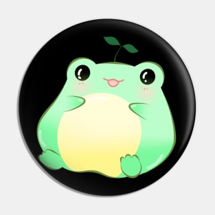 Cute and funny frog Pin