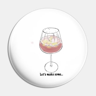 sangria red wine Pin