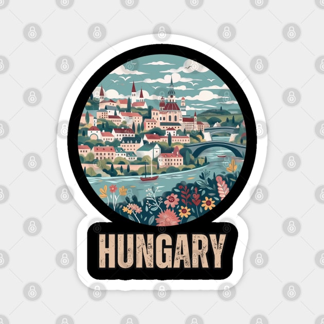 Hungary Magnet by Mary_Momerwids