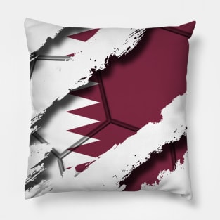 Qatar Football Pillow