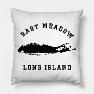 East Meadow Long Island (Light Colors) Pillow